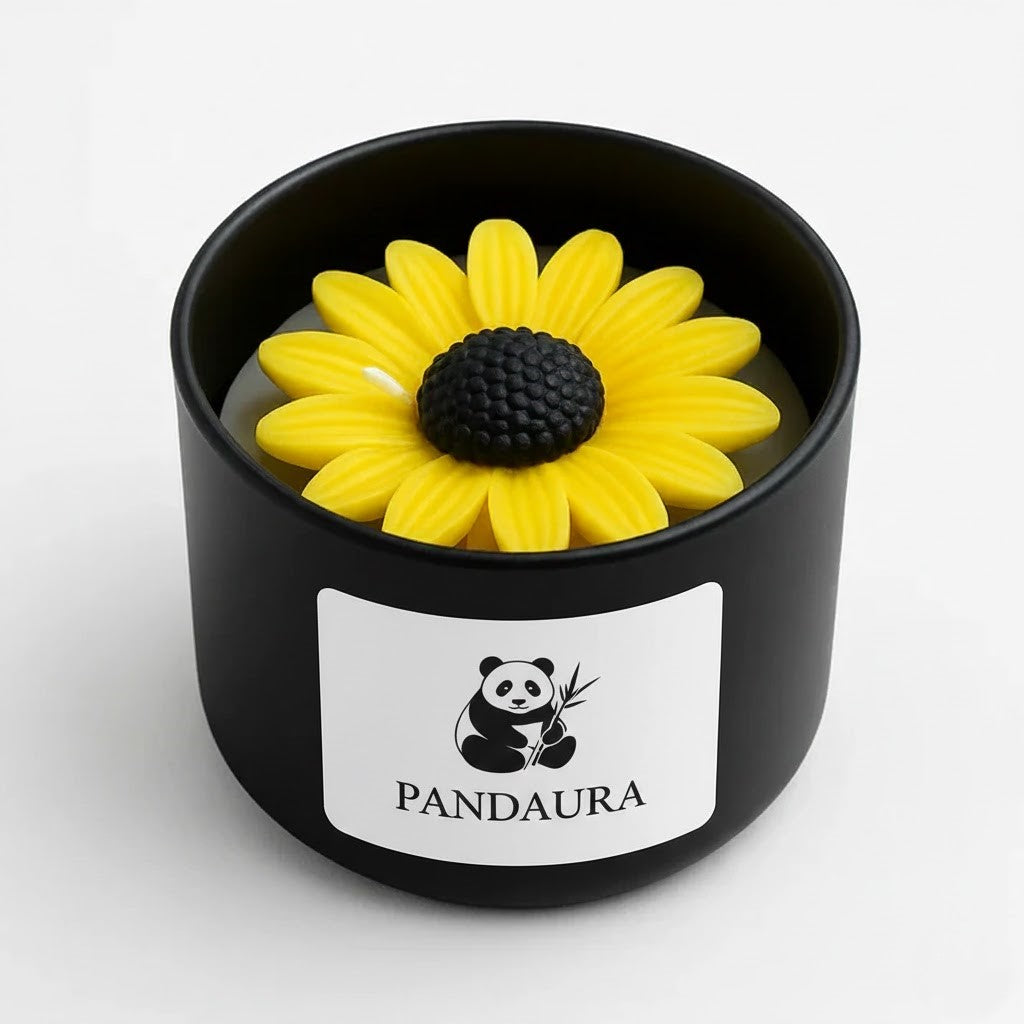 Sunflower Candle – Napfény Szójaviasz Gyertya