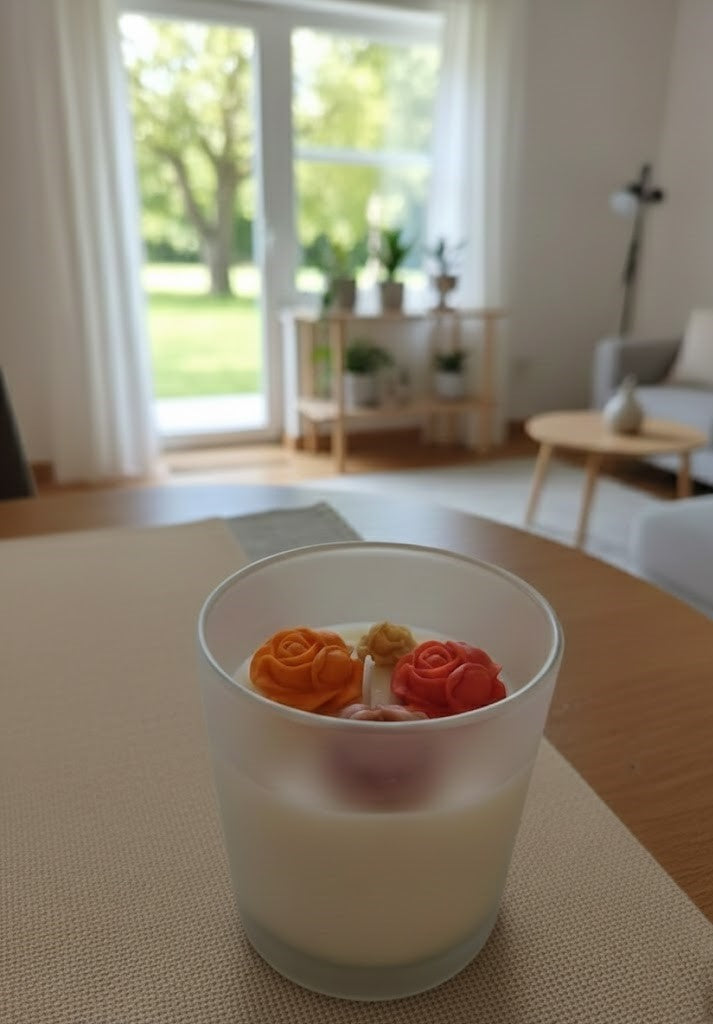 Pandaura Virág Illatgyertya