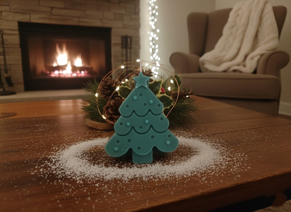 Karácsonyi Gyertya Szett Díszdobozban