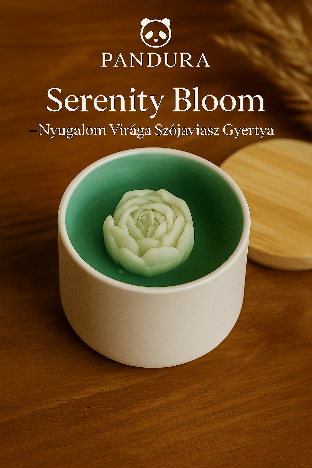 Serenity Bloom – Nyugalom Virága Szójaviasz Gyertya