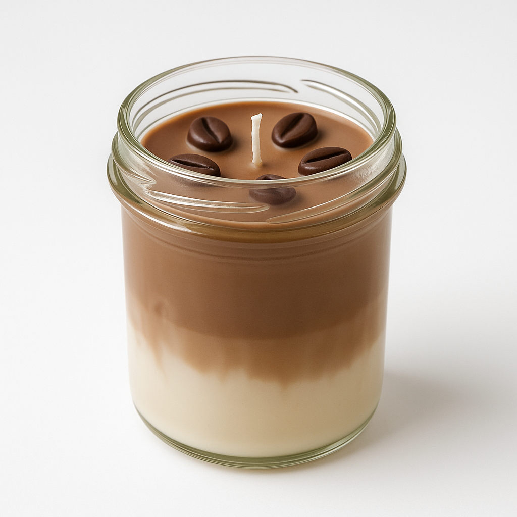 Pandaura Kávé-Vanília Szójaviasz Gyertya