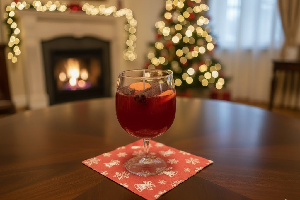 Pandaura Borpiros Forralt Bor Gyertya - Zseléviasz