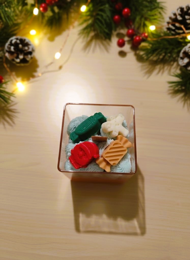 Pandaura Vanília Karácsonyi Szójaviasz Gyertya