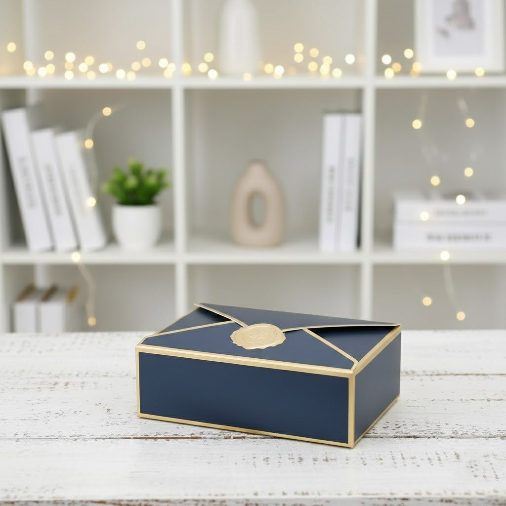 Mini Sötétkék Díszdoboz