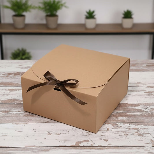 Összecsukható díszdoboz masnival