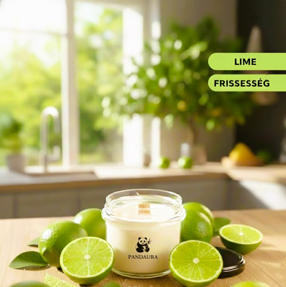 Pandaura Lime Illatgyertya