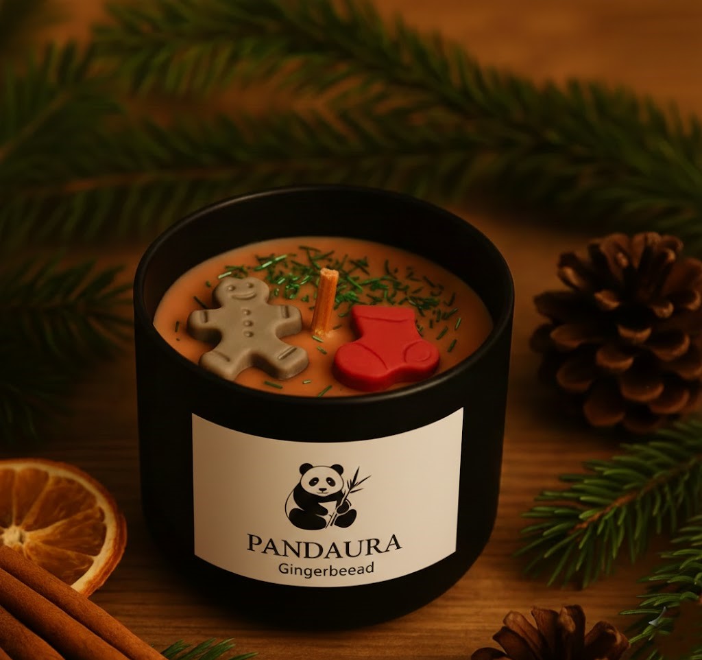 Yuletide Candle – Mézeskalács Ünnepe Szójaviasz Gyertya