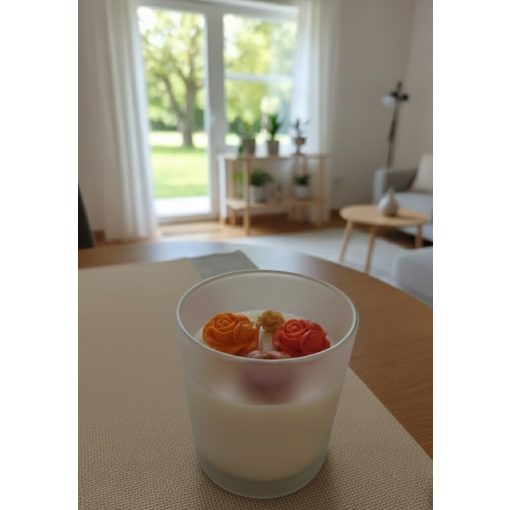 Pandaura Virág Illatgyertya