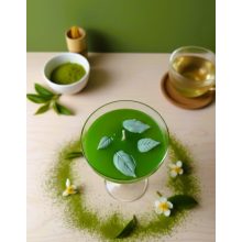 Pandaura Zöld Tea Zselé Pohárgyertya