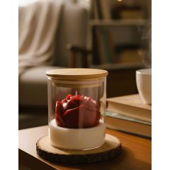 Valentin-napi Rózsa Szójaviasz Gyertya