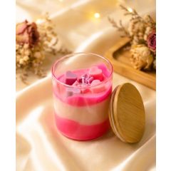 Valentin Napi Cseresznyevirág Szójaviasz Gyertya