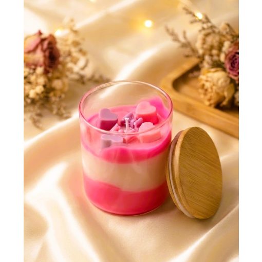 Valentin Napi Cseresznyevirág Szójaviasz Gyertya