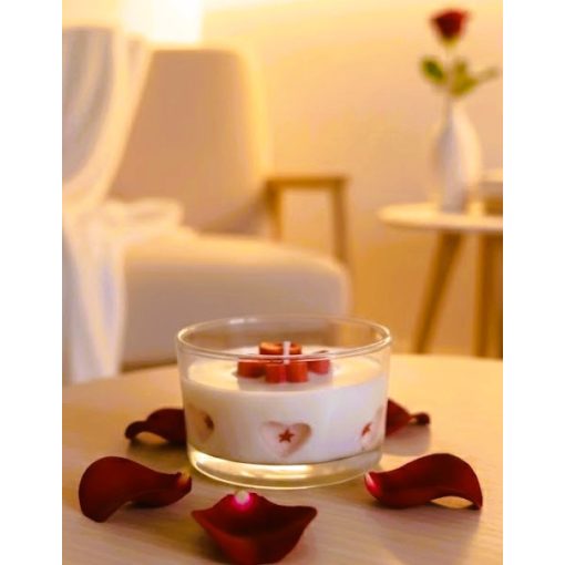 Édes Narancs Szójagyertya Valentin-napra