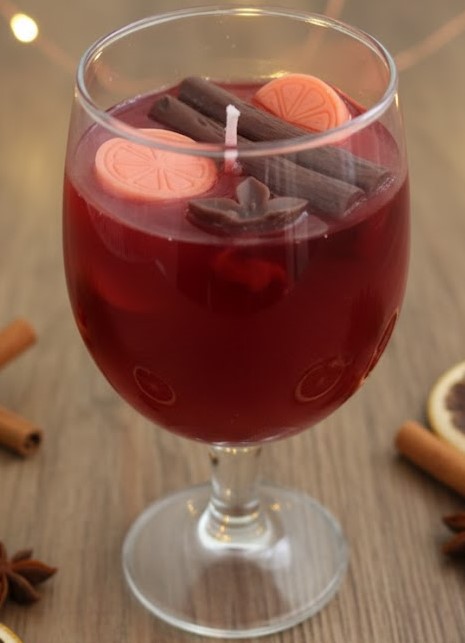 Forralt Bor Zselé Gyertya